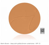 PUREPRESSED BASE MINERAL FOUNDATION REFILL - Warm Brown